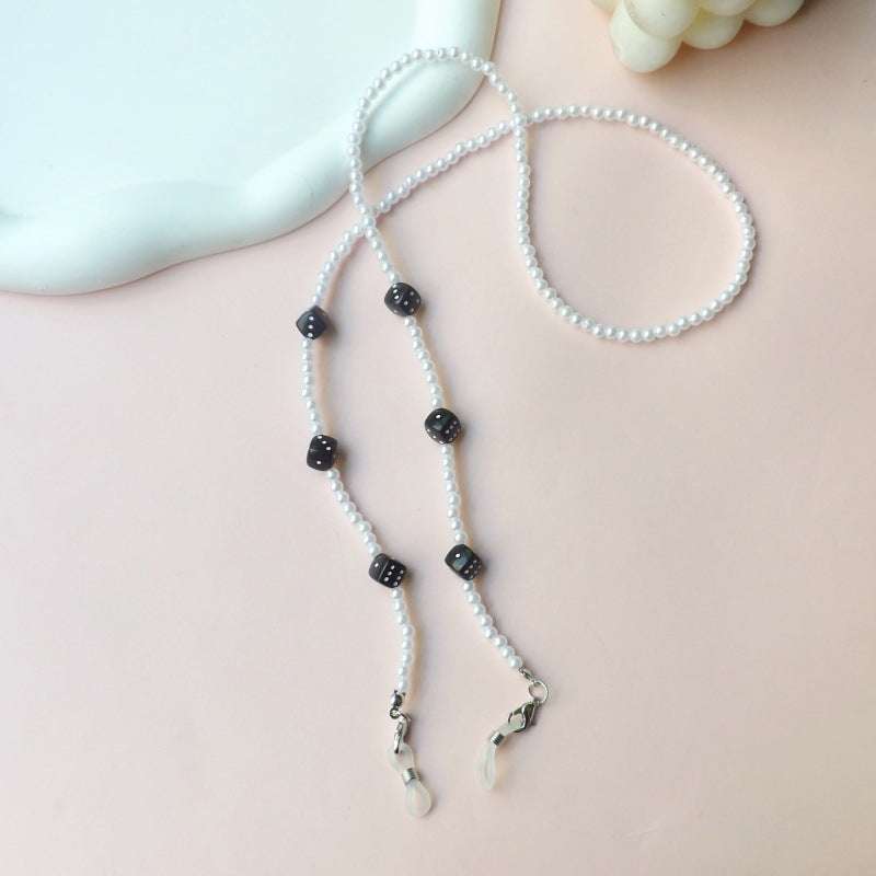 Elegante Perlen-Brillenkette Brehn