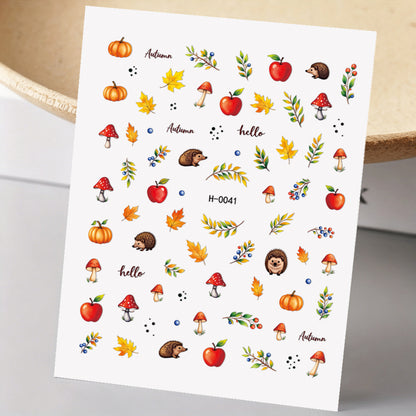 Niedliche Hunde-Themen-Nagelkunst-Sticker