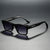 Damen Sonnenbrille mit klassischem quadratischem Rahmen und UV-Schutz Brehn