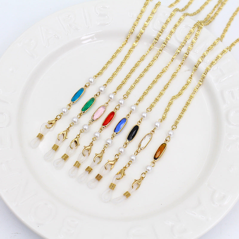 Elegante Brillen Kette Brehn