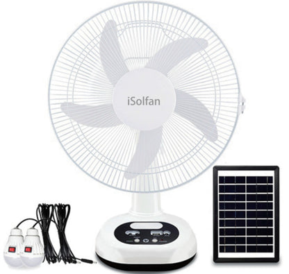 Unisex Solarbetriebener Standventilator mit intelligentem Steuerungssystem Brehn