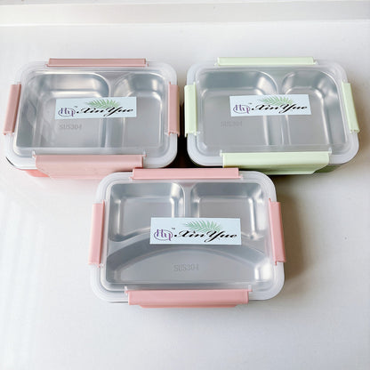 Mehrfach-Compartment Edelstahl Lunchcontainer