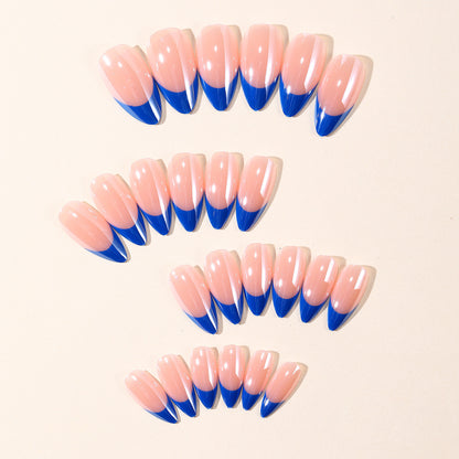 Künstlerische Ombre Stiletto Nagelverlängerungen Brehn