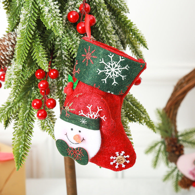 Festlicher Weihnachtsstrumpf Brehn