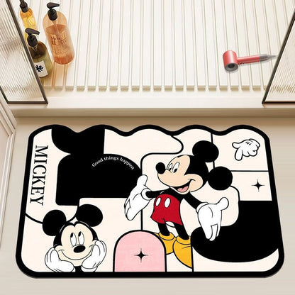 Mickey-Maus-Design Plüsch-Badematte