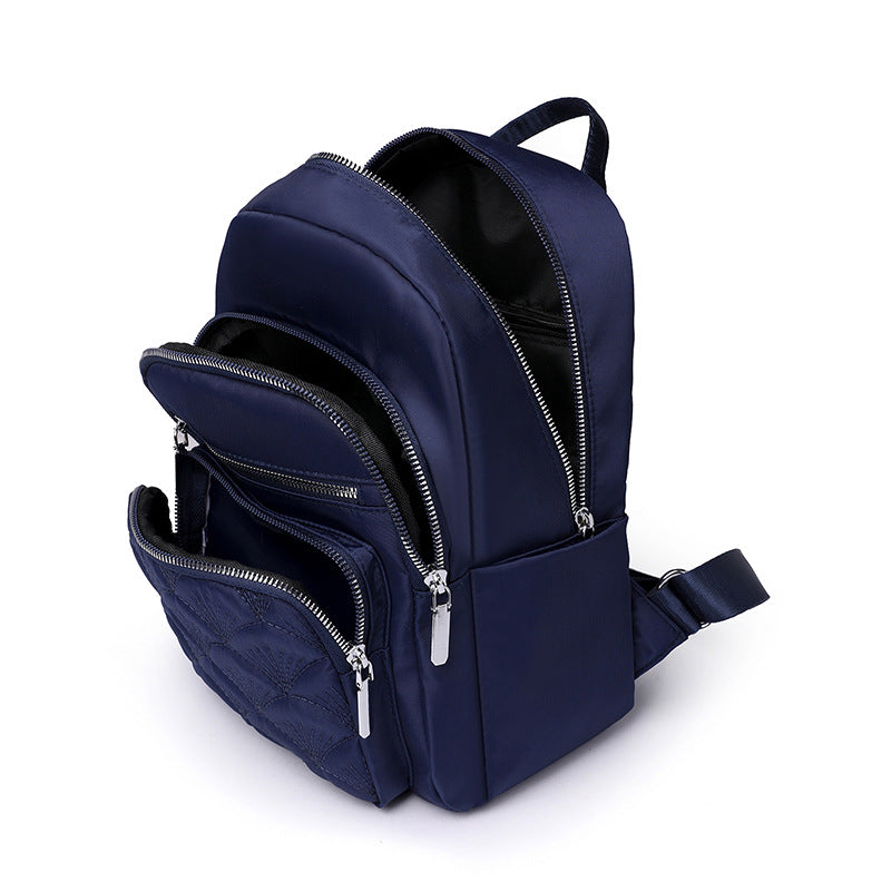 Strukturierter gesteppter Rucksack Brehn