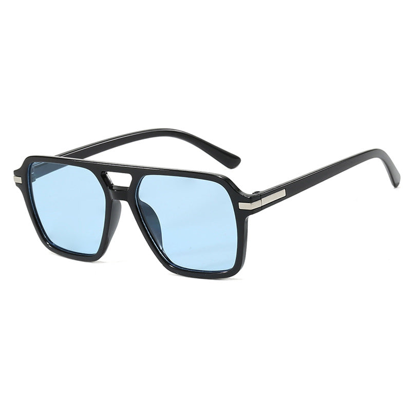 Damen modische rechteckige Sonnenbrille mit stylishem Design und UV-Schutz Brehn