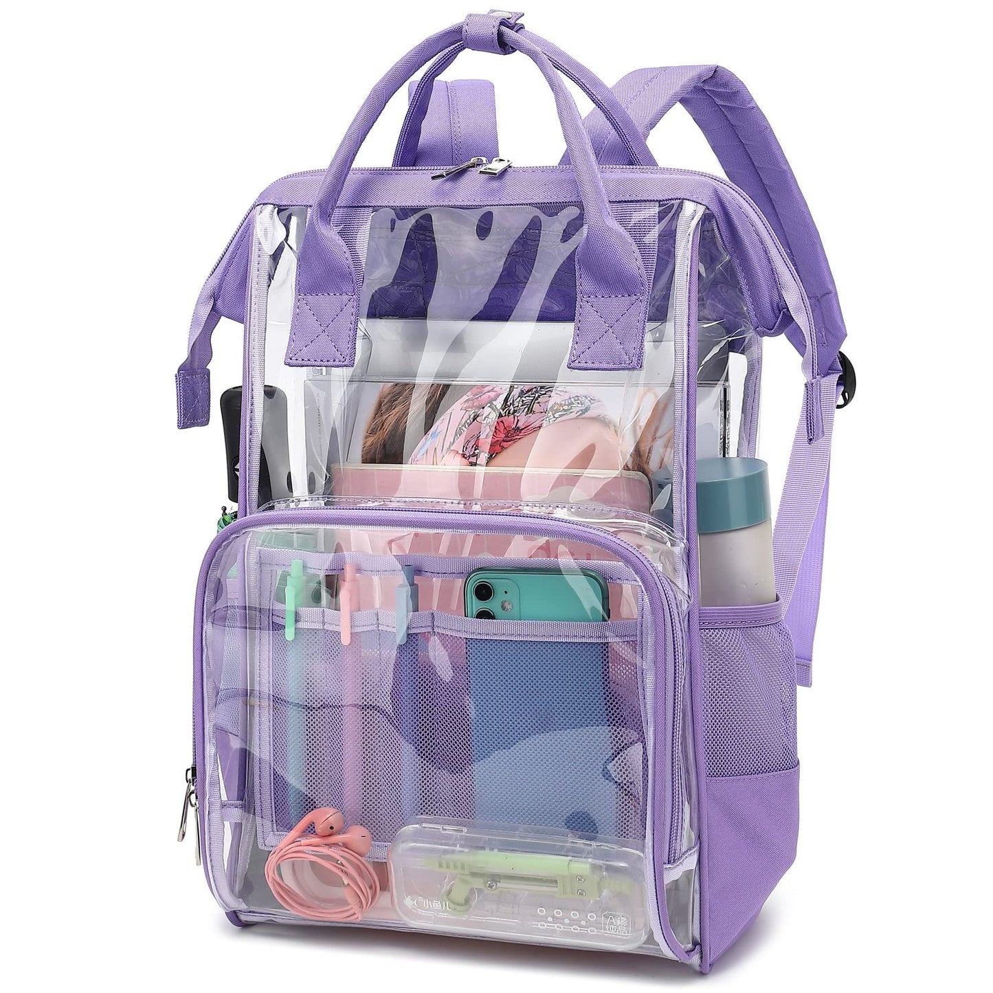 Unisex Transparenter Organizer-Rucksack Brehn