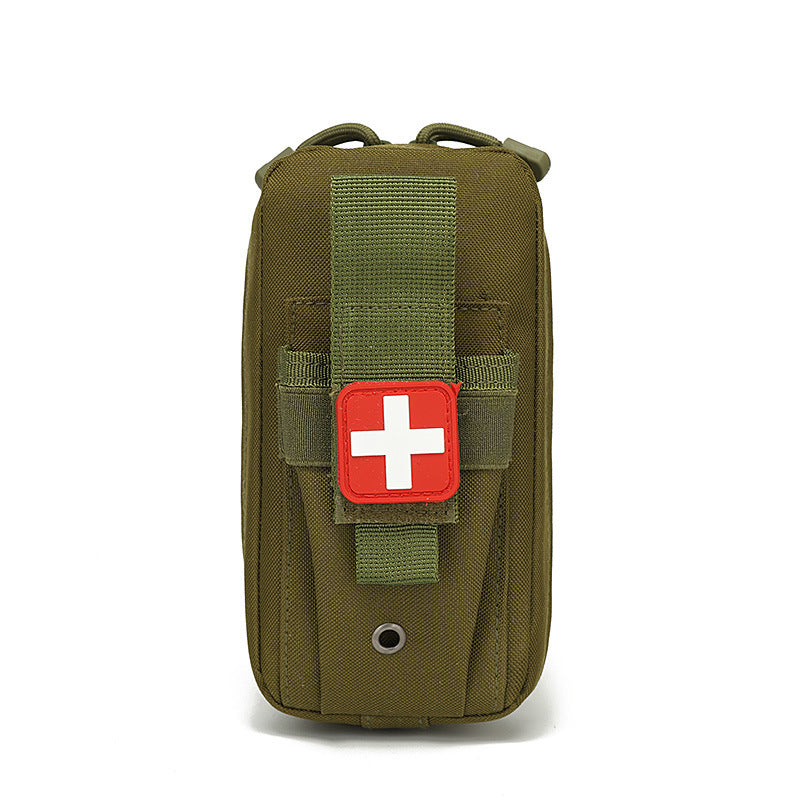 taktische MOLLE Erste-Hilfe-Tasche aus strapazierfähigem Nylon mit Entwässerungsösen Organizer Brehn