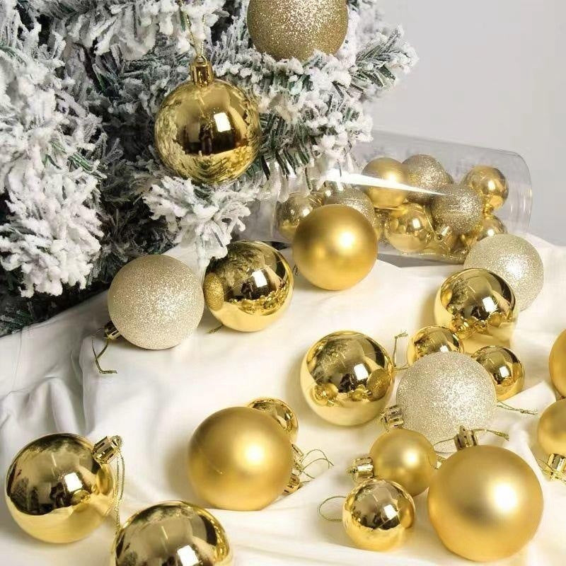 Dekorative Weihnachtsbaumkugeln Set Brehn