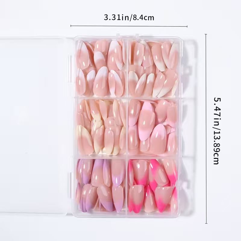 Premium Gradient Press-On Nail Set Brehn