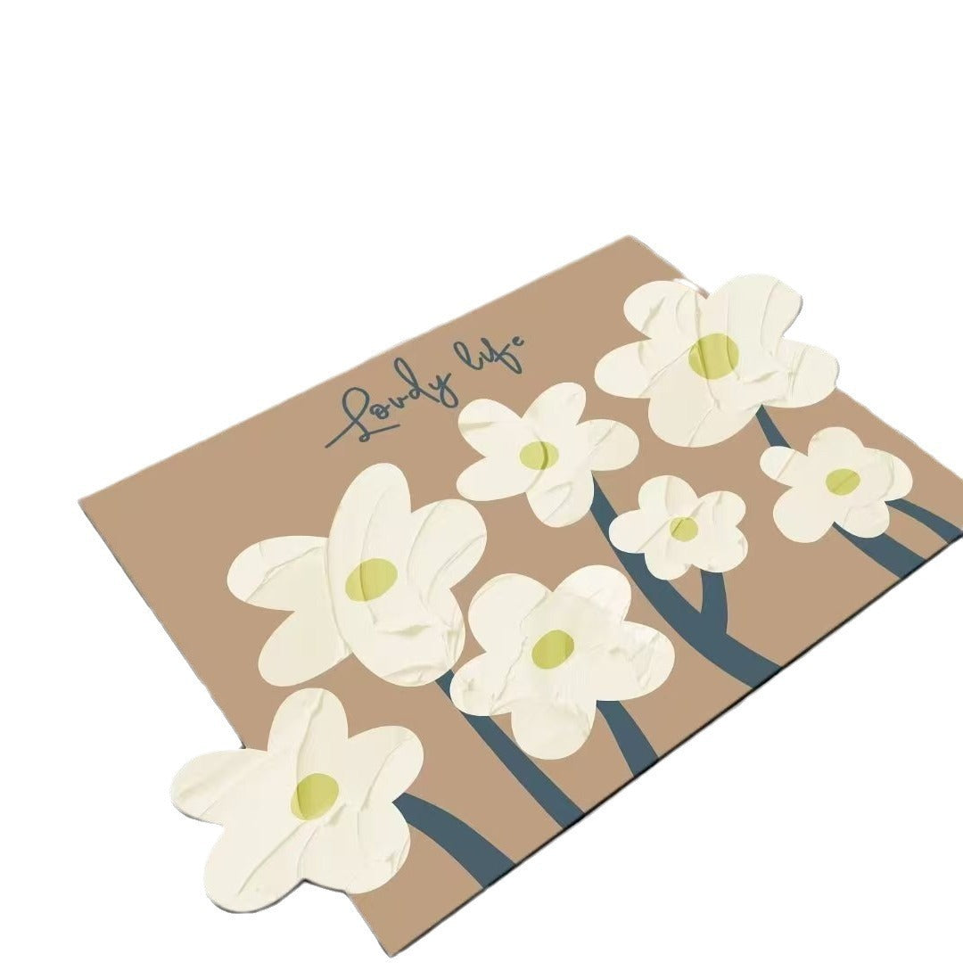 Dekorativer Floraler Küchenmatte Brehn