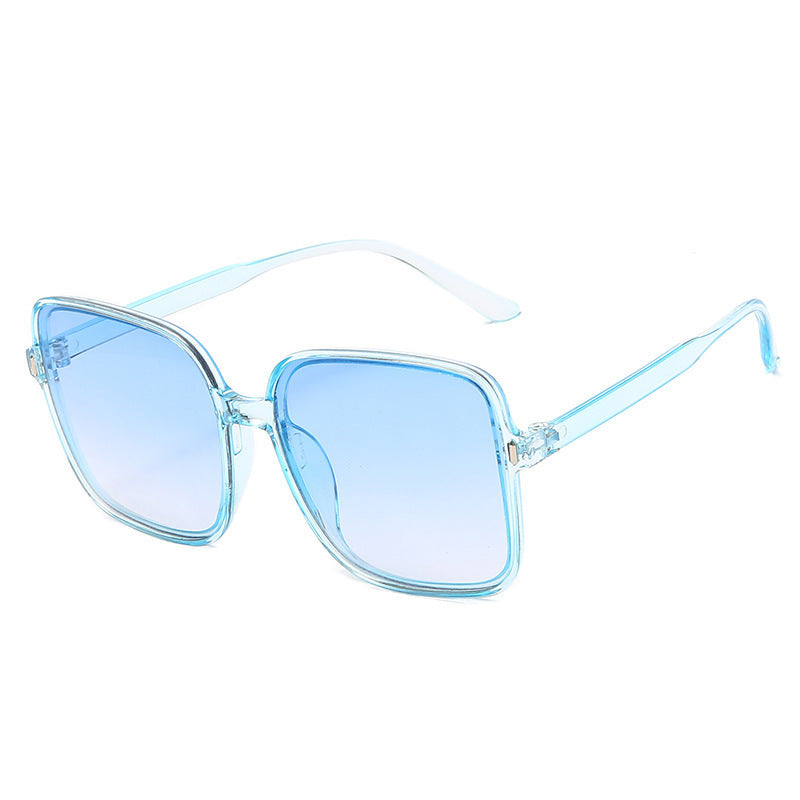 Damen große quadratische Sonnenbrille mit auffälligem Muster Brehn