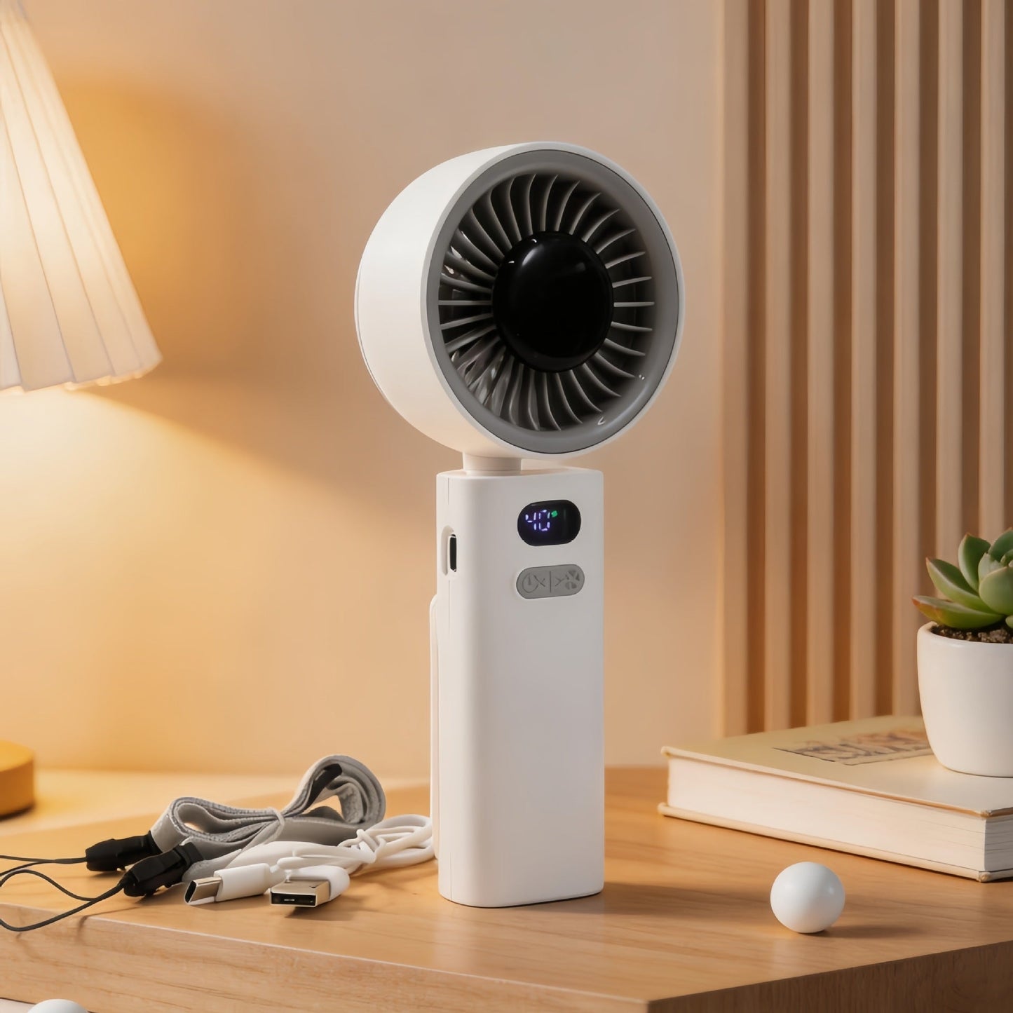 Frauen Tragbarer Pulsierender Ventilator Brehn