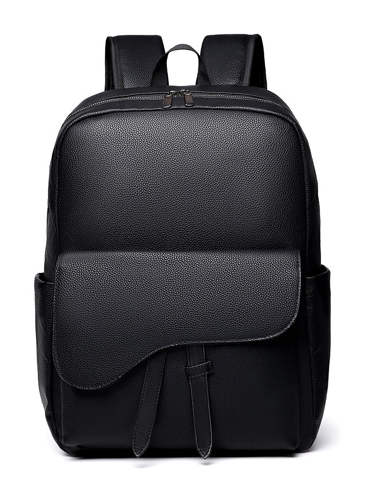 Eleganter Strukturierter Leder-Rucksack Brehn