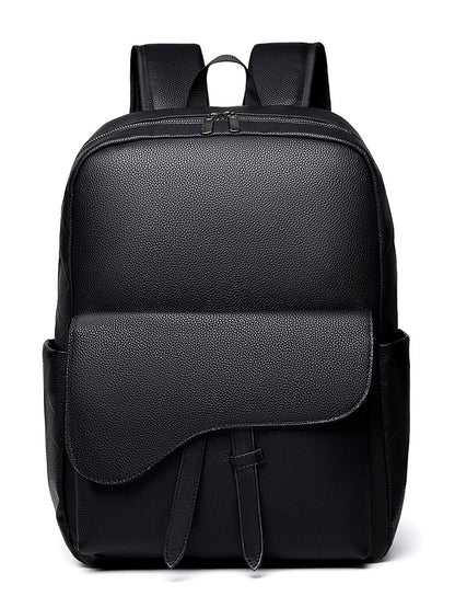 Eleganter Strukturierter Leder-Rucksack Brehn