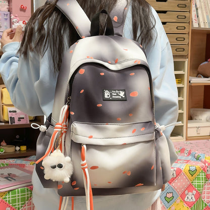 Stilvolle gepunktete Rucksack Brehn