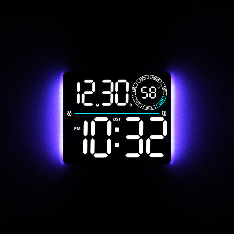 Digitale Wanduhr Brehn