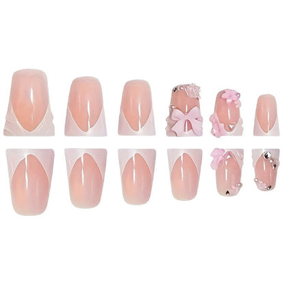 Dekorative florale Acryl-Nagelkunst Brehn