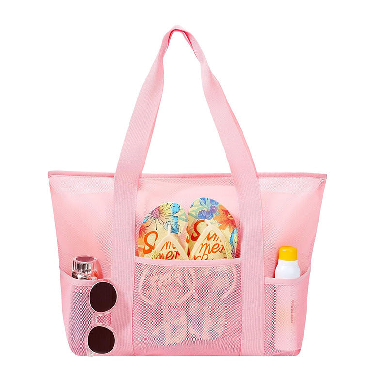 Multifunktionale Strandtasche mit Praktischen Netzfächern Brehn
