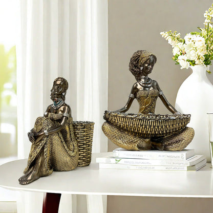 Dekorative Hirschfigur mit Glitzerdetails Brehn