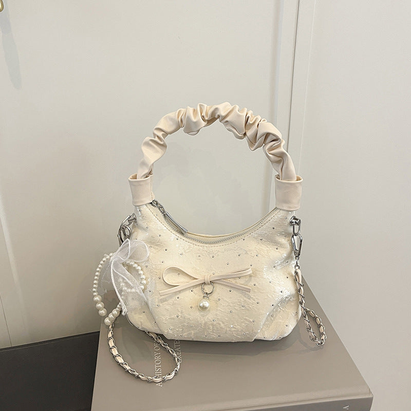 Dekorative Kettenakzent Mini Handtasche