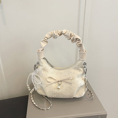 Dekorative Kettenakzent Mini Handtasche