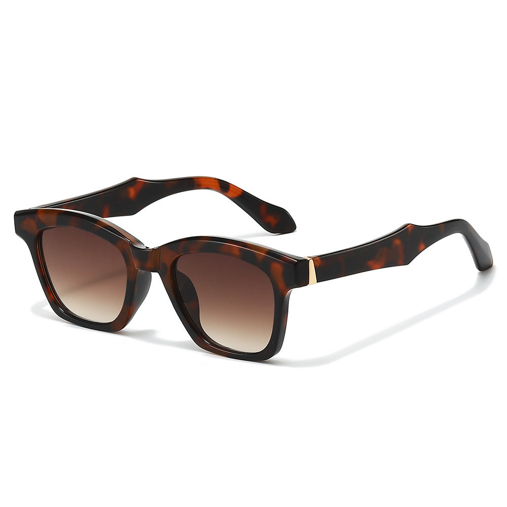 Stylische Übergroße Schildkrötenpanzer Rahmen Sonnenbrille Brehn