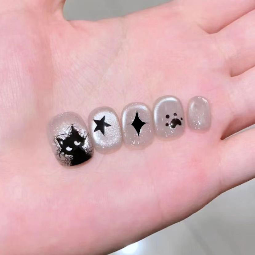 Niedliches Charakter-Nagelkunst-Set Brehn
