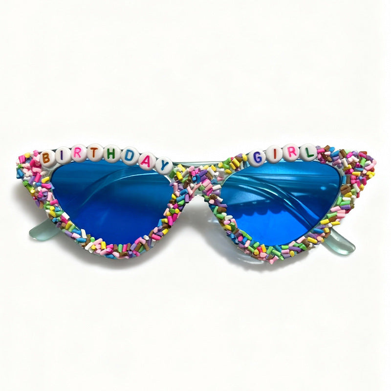 Spaß-Themen Katzenaugen Sonnenbrille Brehn