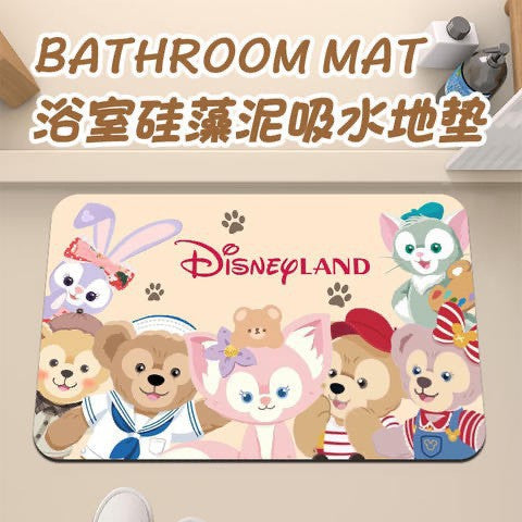 Cartoon Tier Badematte