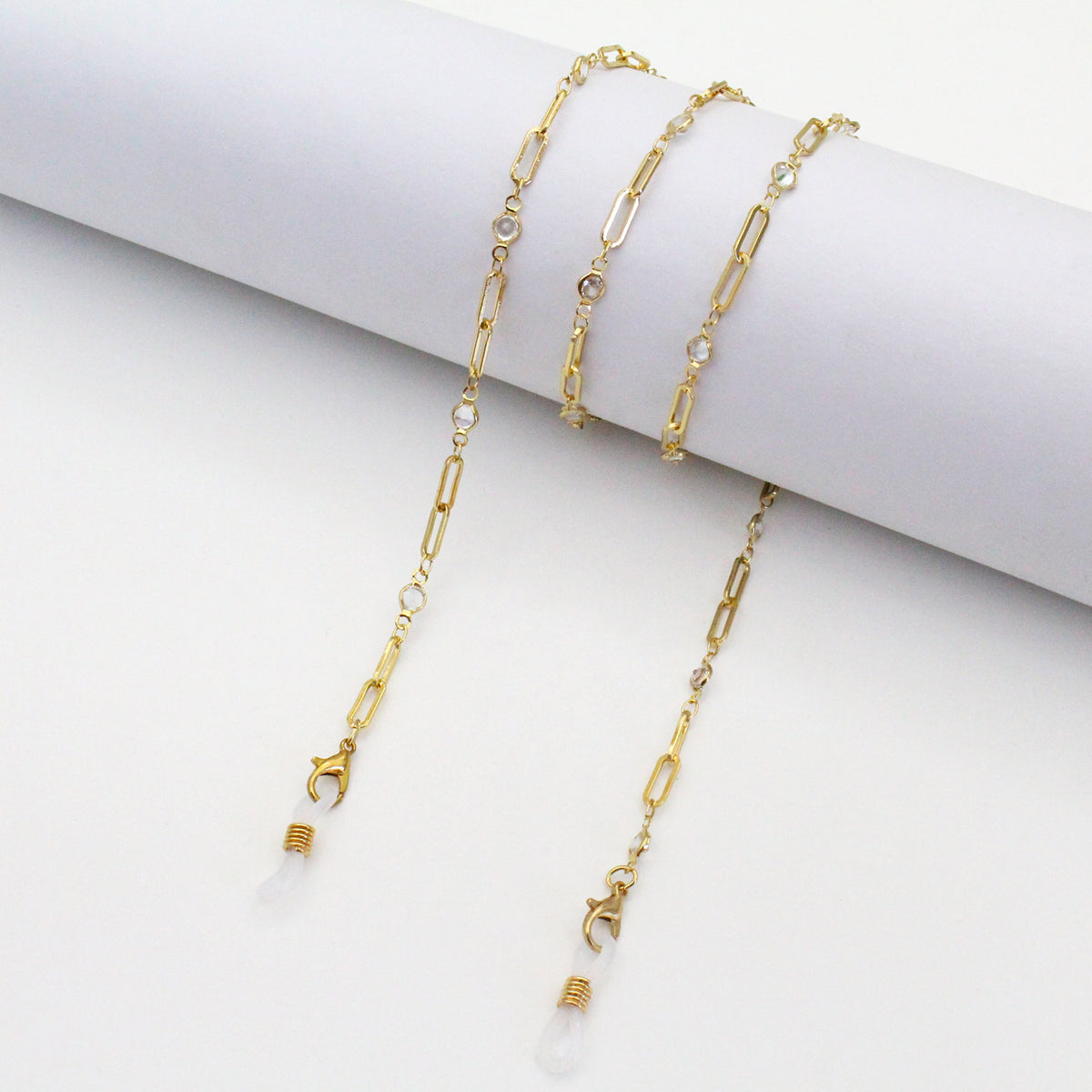 Chunky Bead Schmuck Brille Kette Brehn