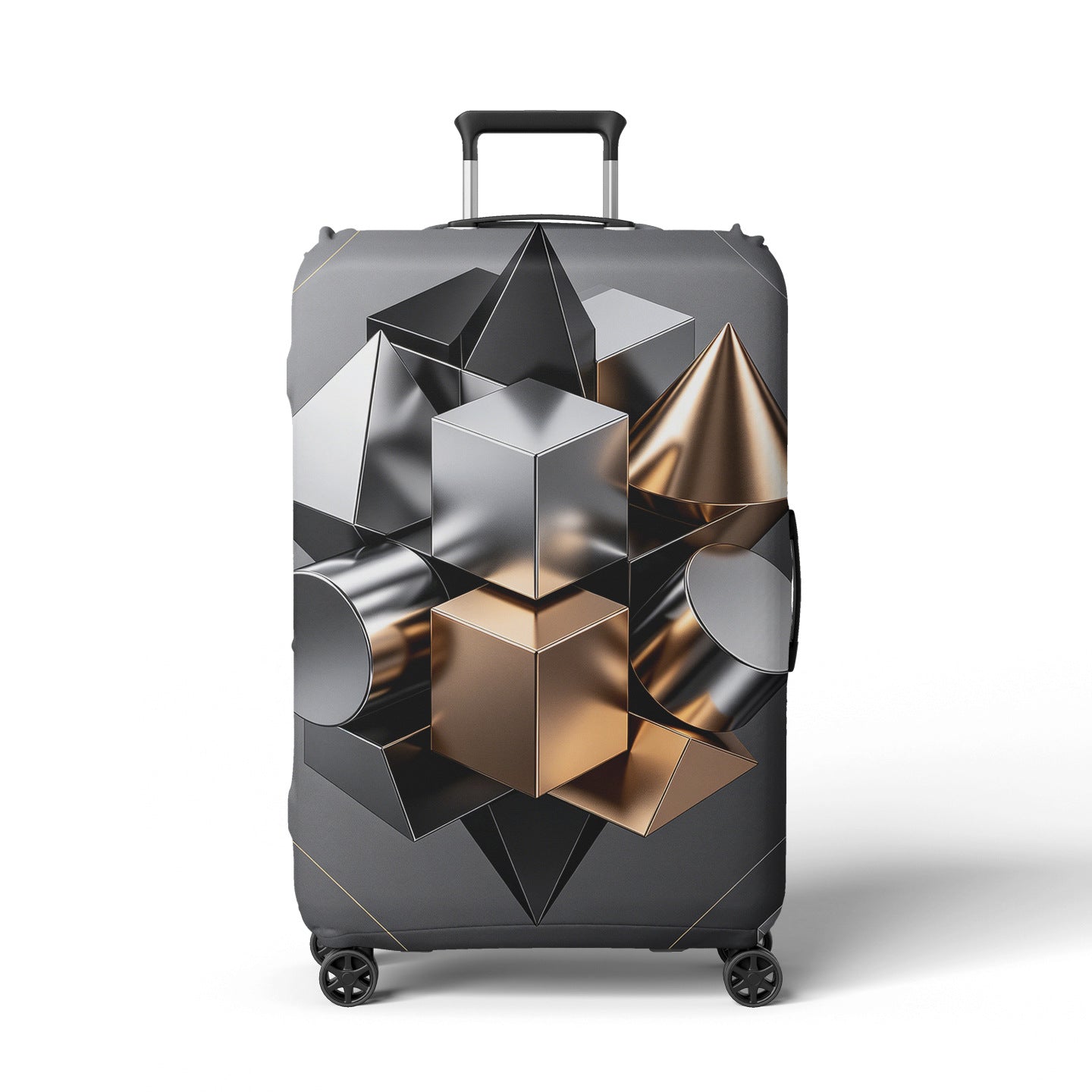 Damen Kofferschutz mit modernem geometrischem Design Brehn