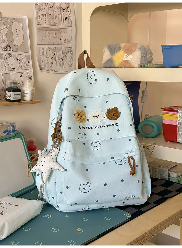 Niedlicher cartoon-themed Schulrucksack