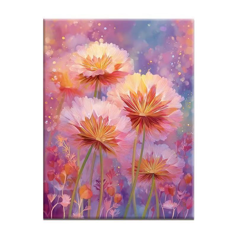 Floral Fantasy Illustration Leinwandkunst Brehn