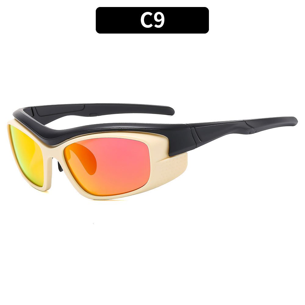 Sportliche Wickelsonnenbrille