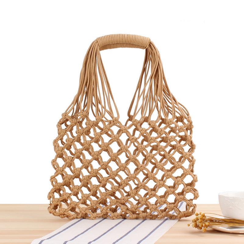 Modische Netzstruktur-Shopper Tasche Brehn