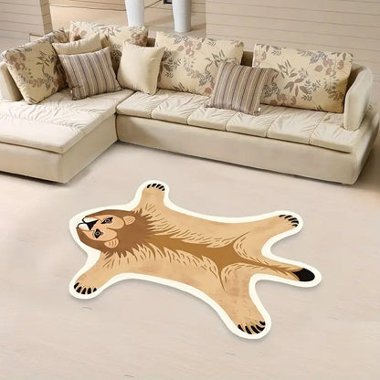 Tiger-förmiger Dekorativer Teppich