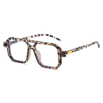 Fette achteckige Rahmenbrille Brehn