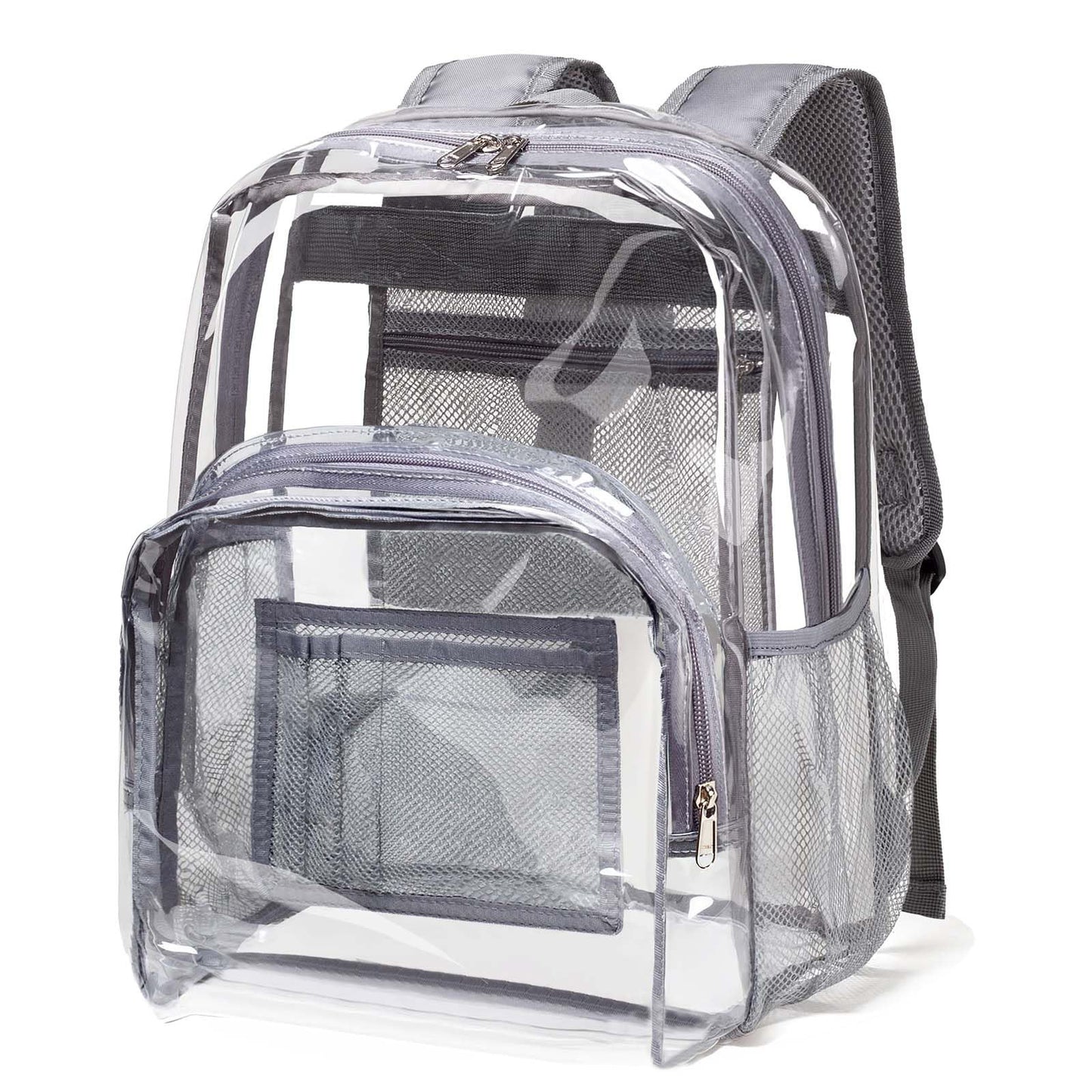 Unisex durchsichtiger Rucksack mit atmungsaktivem Netzdesign Brehn