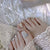Premium Glitzernde Fußnagelkunst Brehn