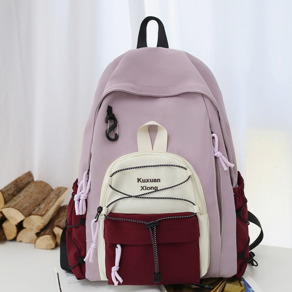 Stylischer Multi-Taschen-Rucksack Brehn
