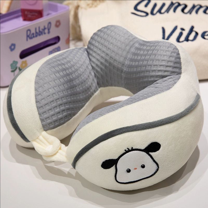 ergonomisches Plüsch Nackenkissen mit Tiermotiv Brehn