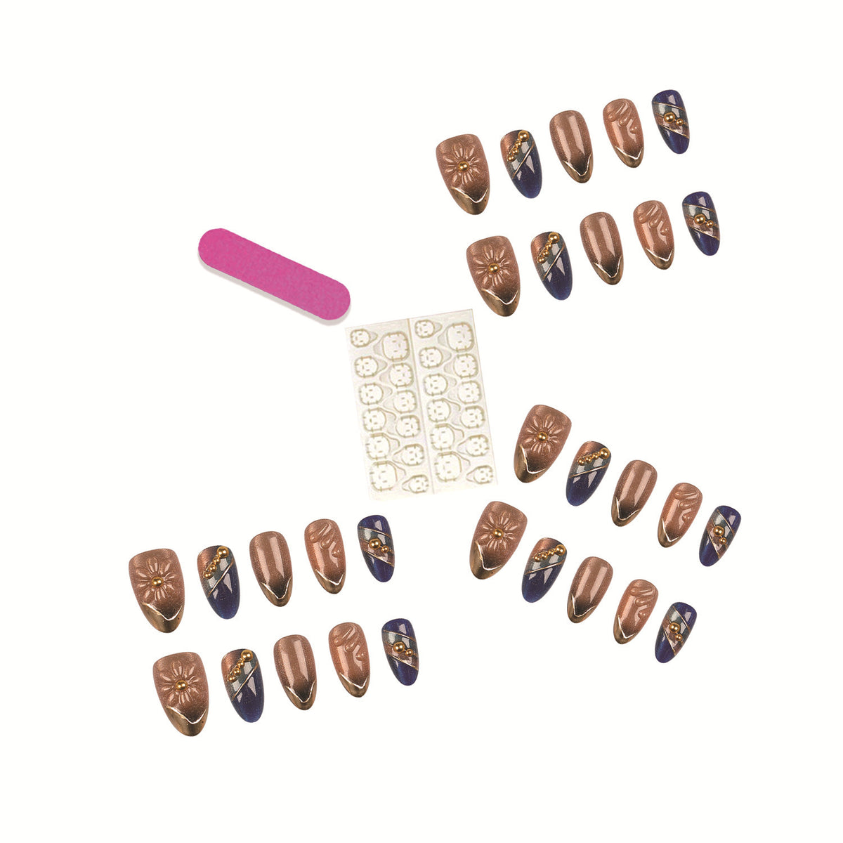 Premium Dekoratives Nagelkunstset