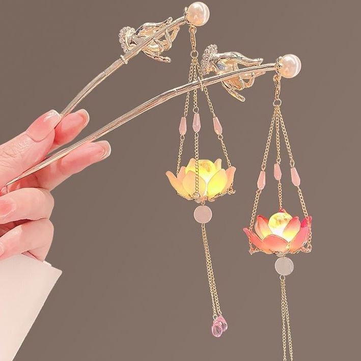 Dekorativer floraler Haarschmuck-Stick Brehn