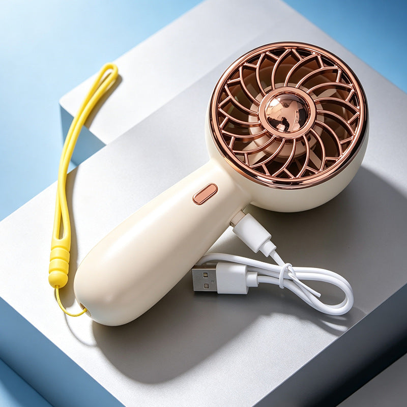 Damen Tragbarer Mini-Handventilator mit flexiblem Neigungswinkel und ergonomischem Design Brehn