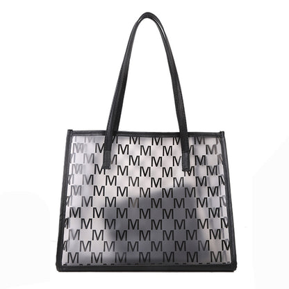 Transparente Strukturierte Tote-Handtasche