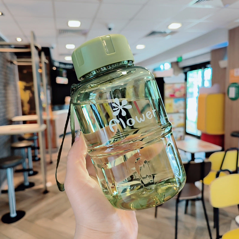 Damen Praktische Wasserflasche mit abnehmbarer Trageschlaufe Brehn