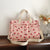WoStylish Multi-Taschen Erdbeerprint Canvas Tragetasche Brehn