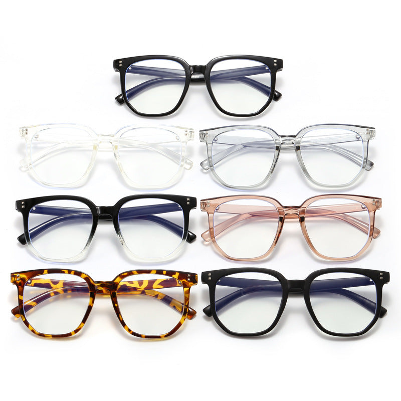 Damen Designer-Brille mit quadratischem Rahmen und flexiblem Material Brehn
